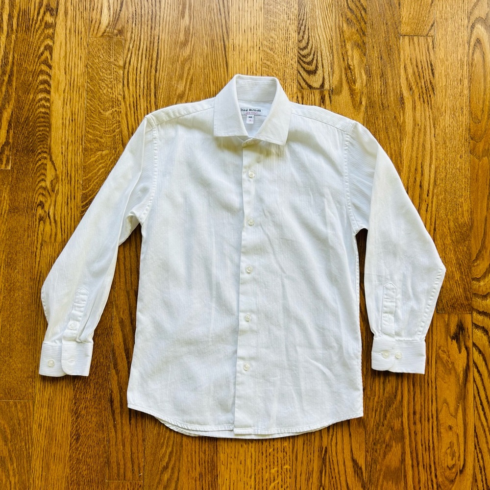 White Boys Button Down Shirt - Isaac Mizrahi